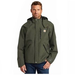Carhartt Storm Defender Shoreline Mens Jacket in Moss